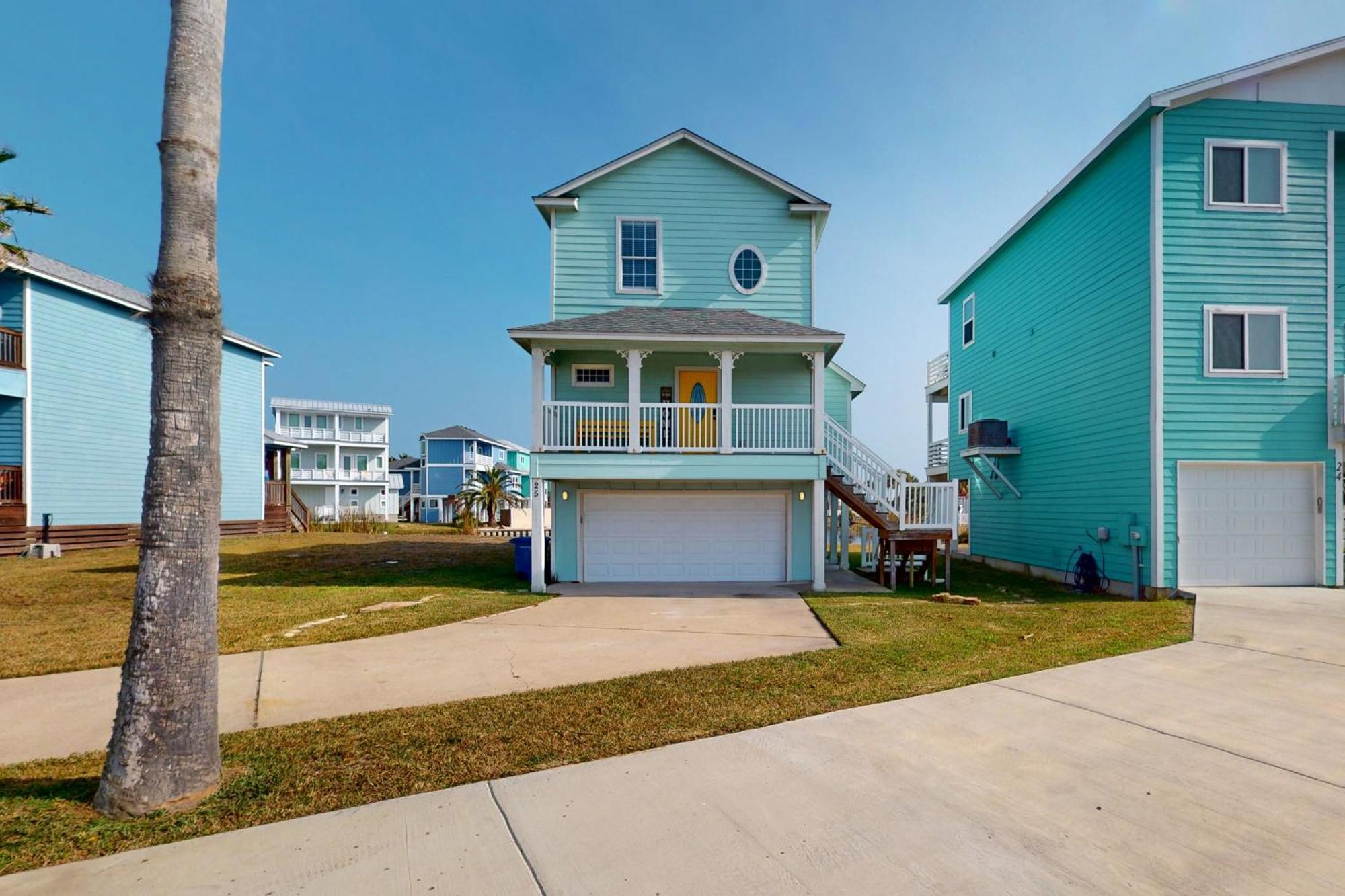 Вілла Bella Vista & Four Winds House Mustang Beach Екстер'єр фото
